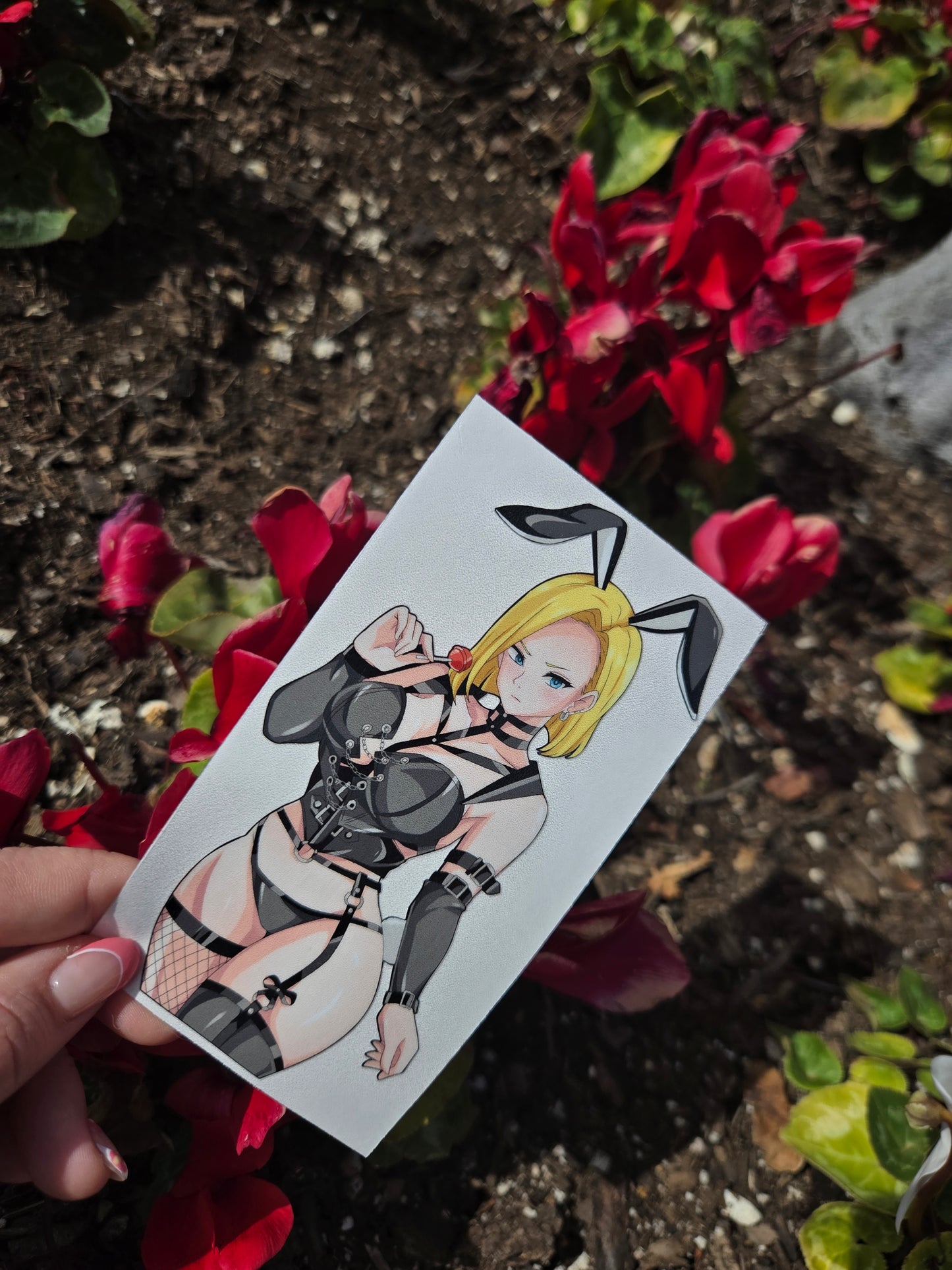 Android Bunny 5" Sticker