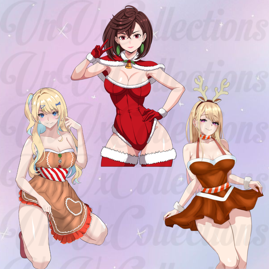 Christmas 2024 Cuties 5" Stickers