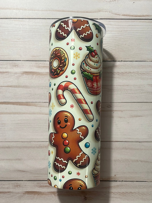 Gingerbread Man 20oz Tumbler