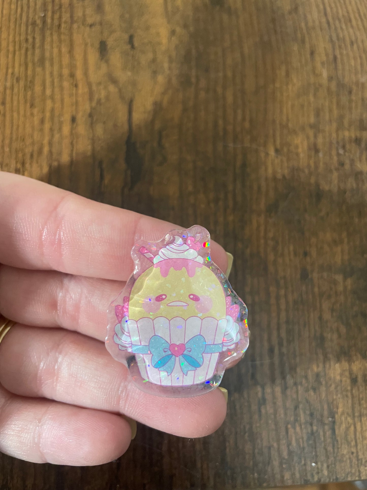 Cupcake 2.0 Acrylic Pins