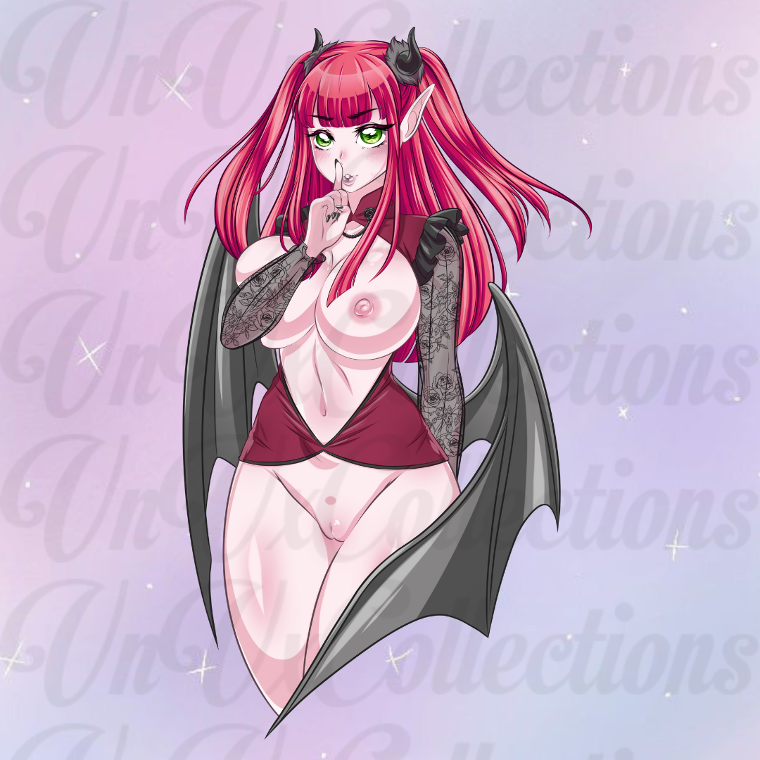 Succubus NSFW 5" Sticker