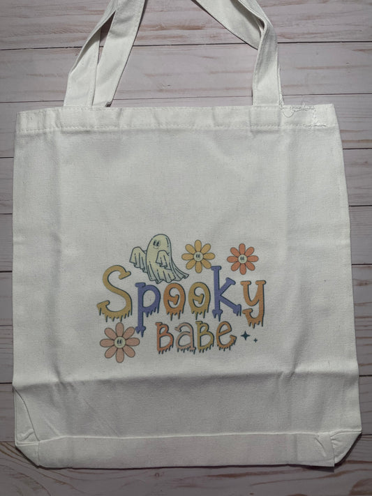 Spooky Babe Tote Bag