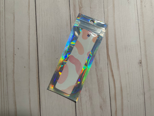 Pink Abstract Bookmark