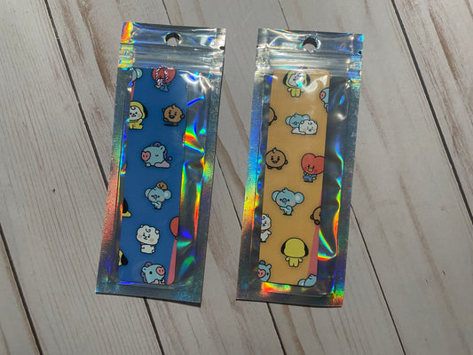 BTS Rainbow Bookmarks