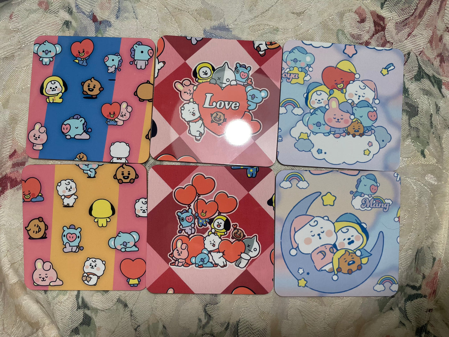 BT21 Coasters