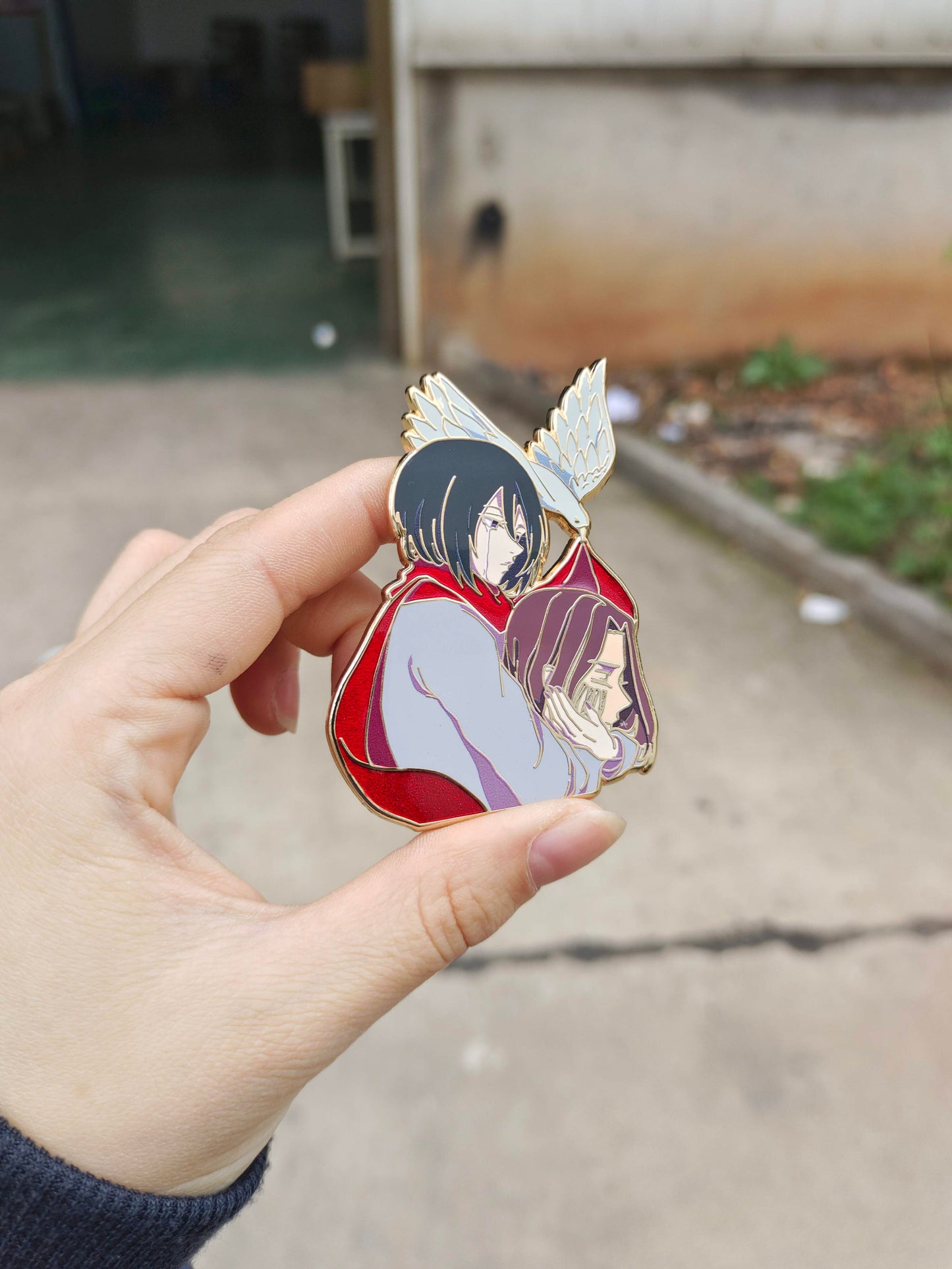 Ch138 Spoiler Enamel Pin