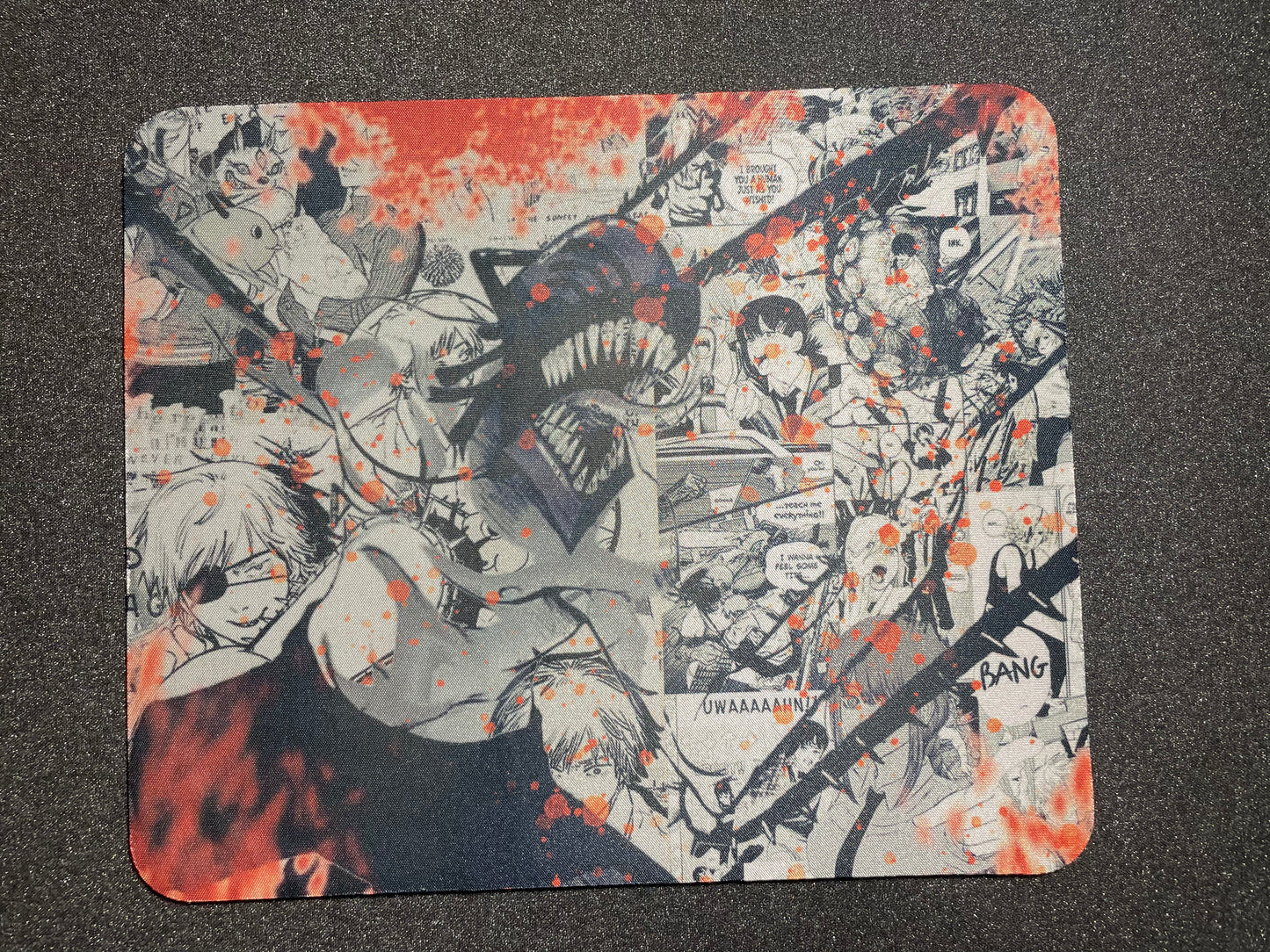 Chainsaw Devil Mouse Pad