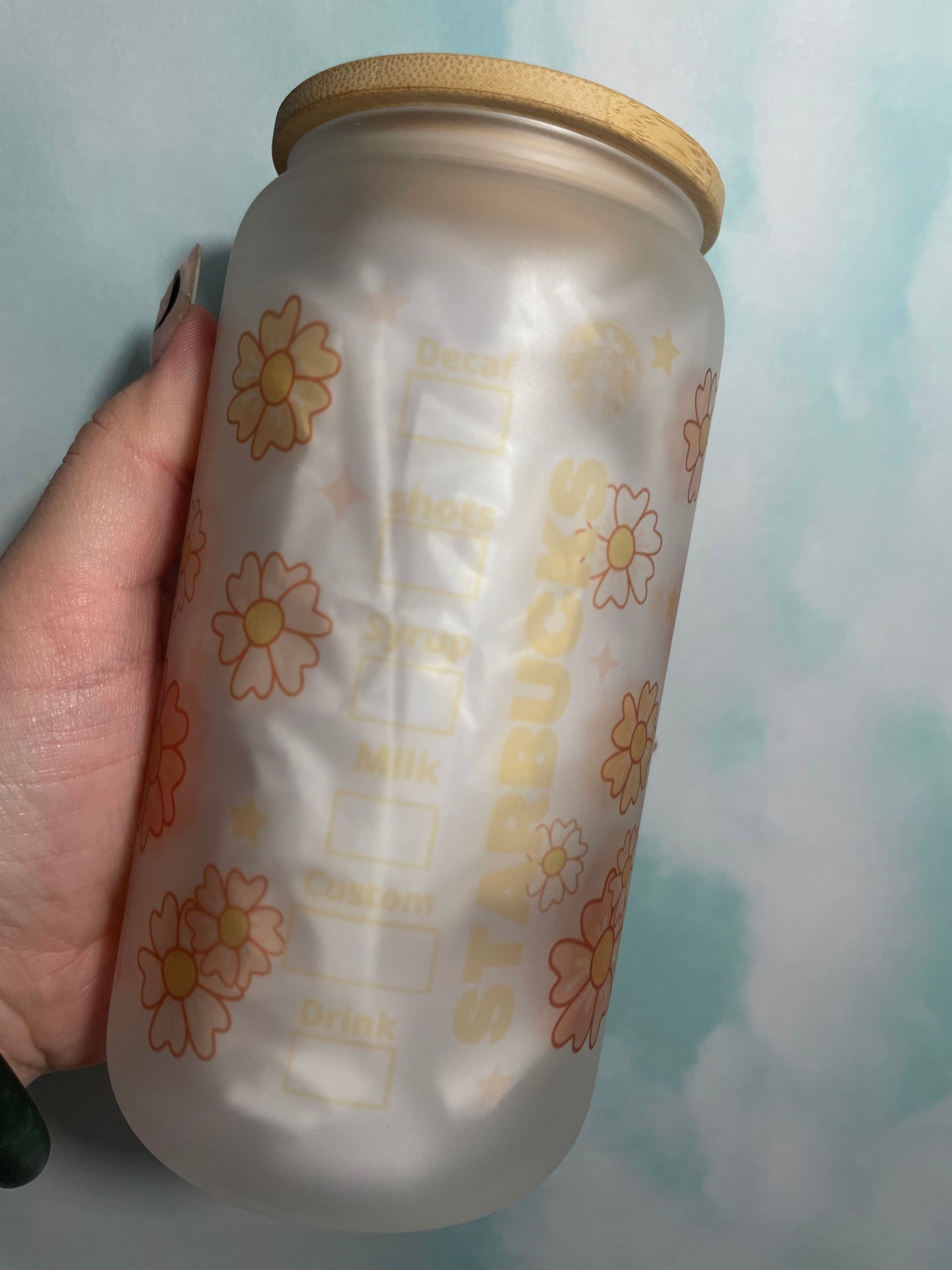 HK Starbee 16 oz Glass Can