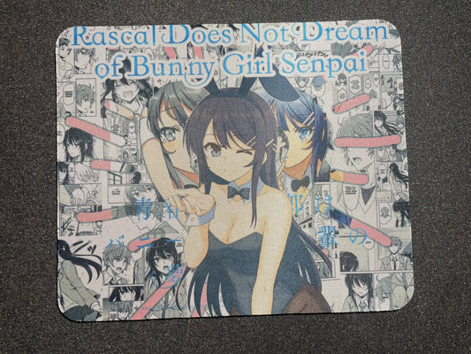 Bunny Girl Mouse Pad