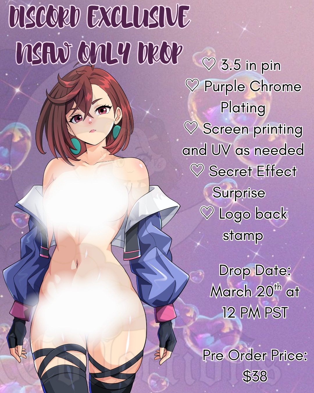 DISCORD EXCLUSIVE PRE-ORDER: Momo and Chun Li NSFW ONLY Pin