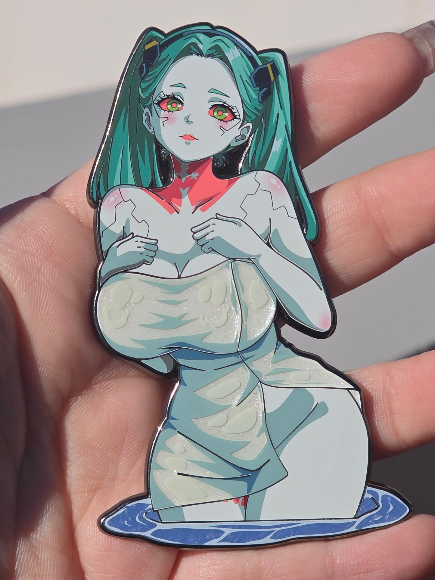 Becca Onsen Enamel Pin