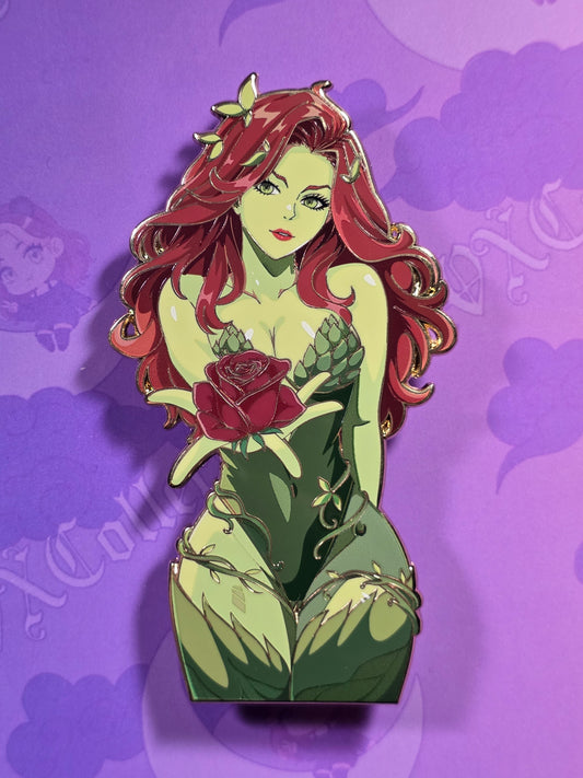 Poison Ivy Enamel Pin