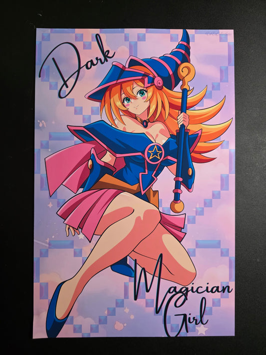 Dark Magician Girl 11x17 Print