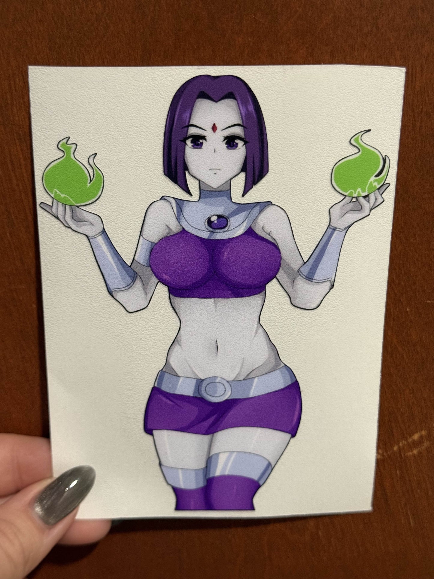 Starfire and Raven 5" Decals