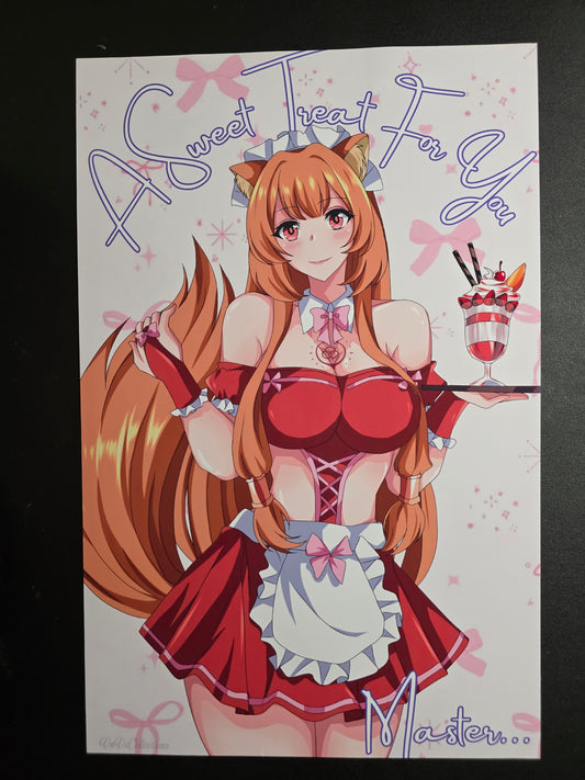 Maid Raphtalia 11x17 Print
