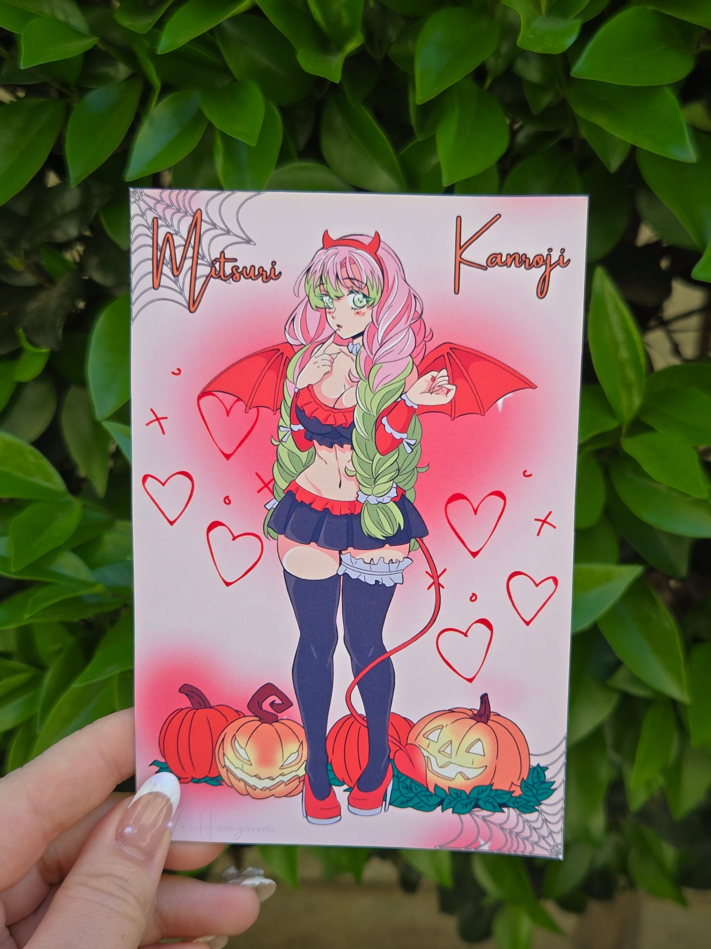 6x4 Halloween Mitsu Print