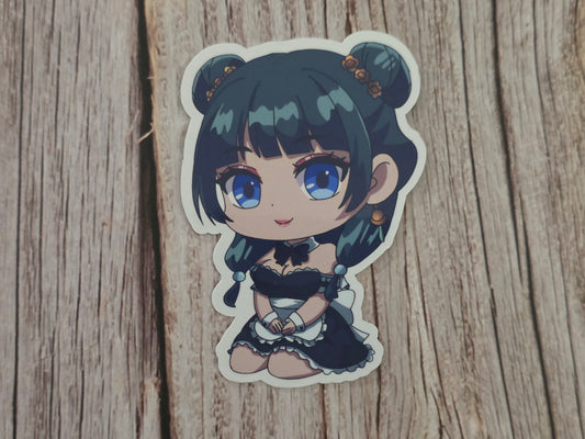 Mao Mao Chibi Diecut Sticker
