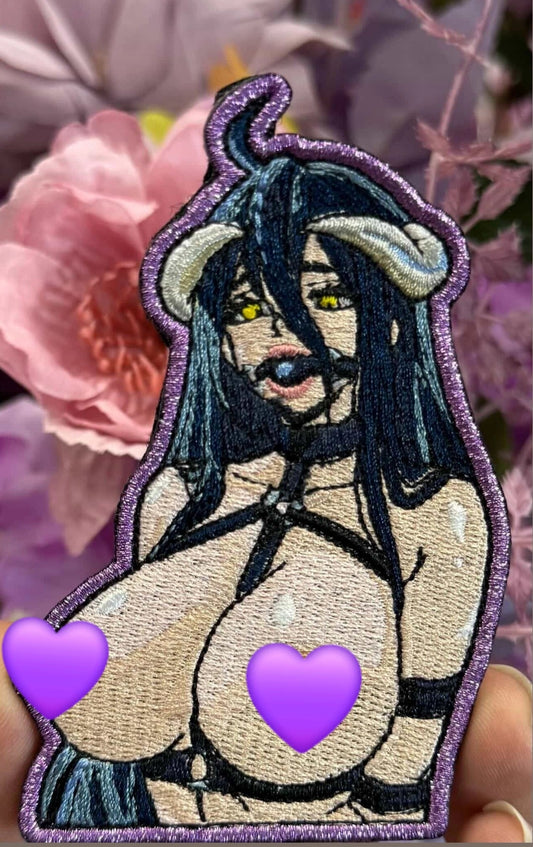 Esdeath & Albedo 4in Velcro Patch