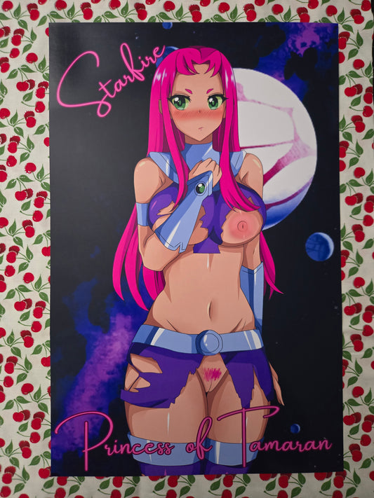 Princess of Tamaran NSFW 11x17 Print