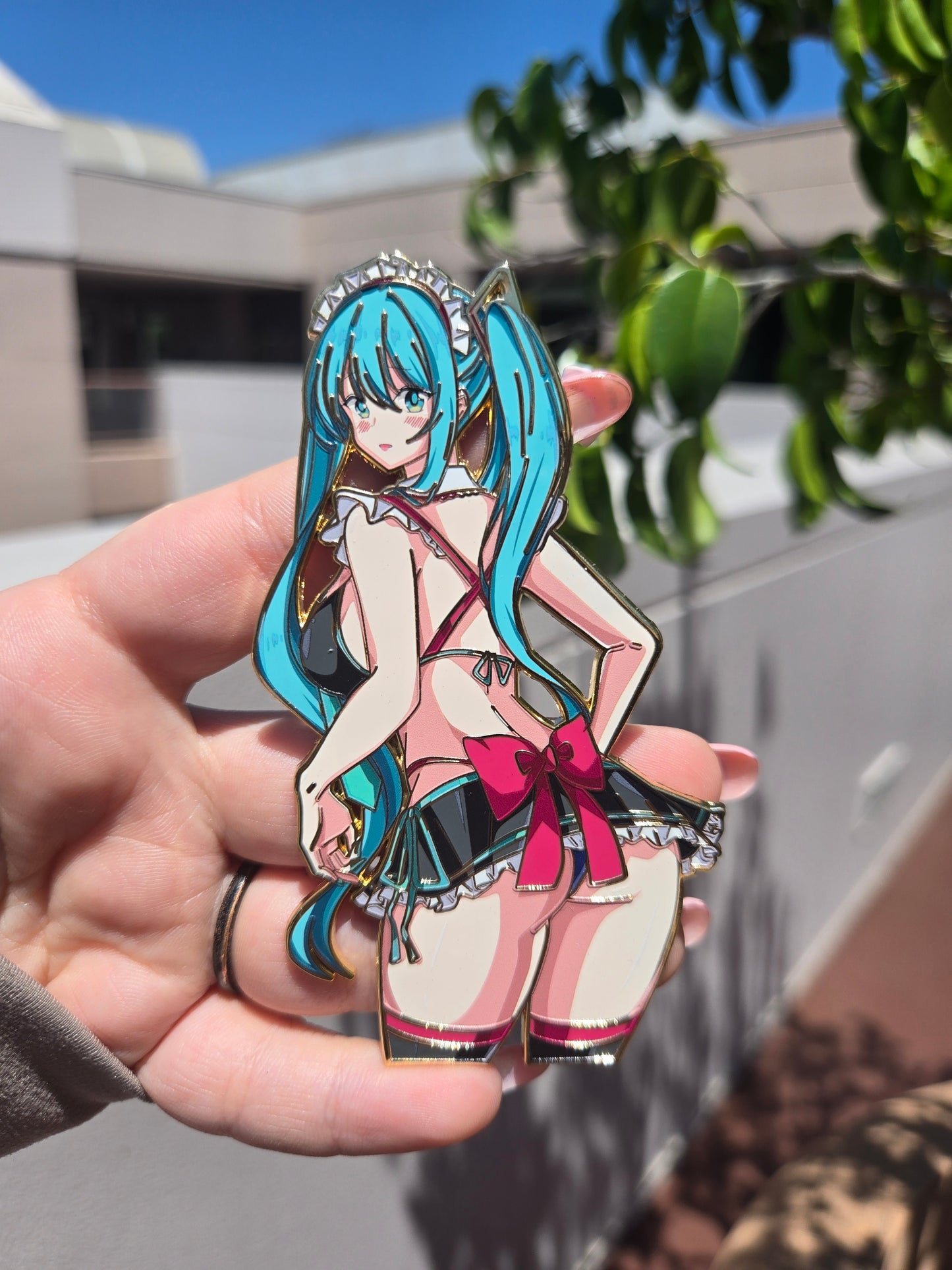 Miku 4" Enamel Pin