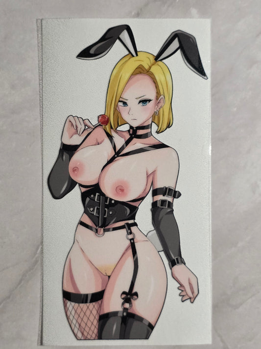 NSFW Android 18 5" Decal