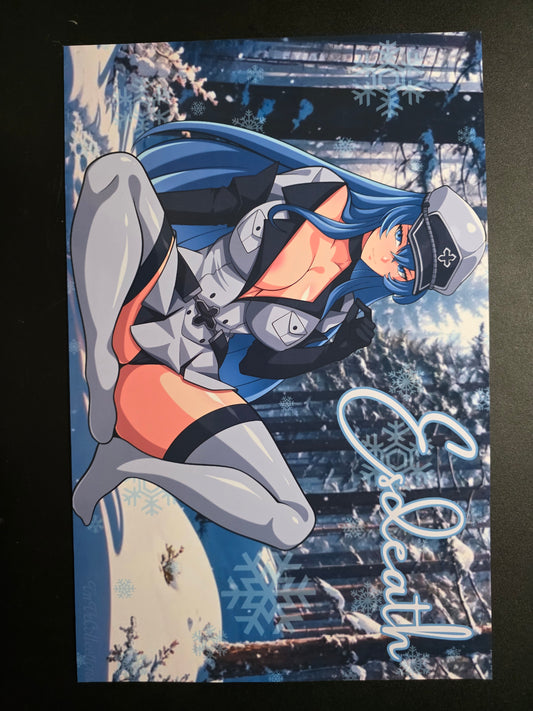 Esdeath 11x17 Print