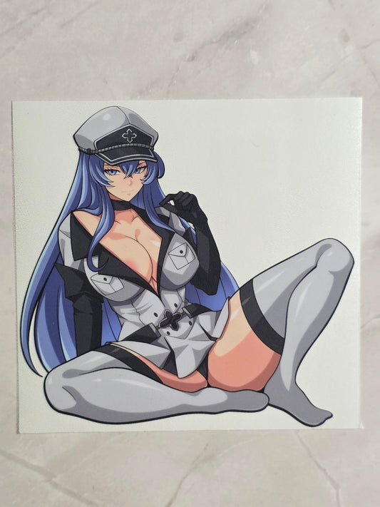 Esdeath 5" Decal
