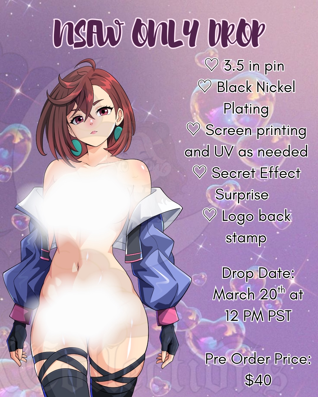 PRE-ORDER: Momo and Chun Li NSFW ONLY Pin