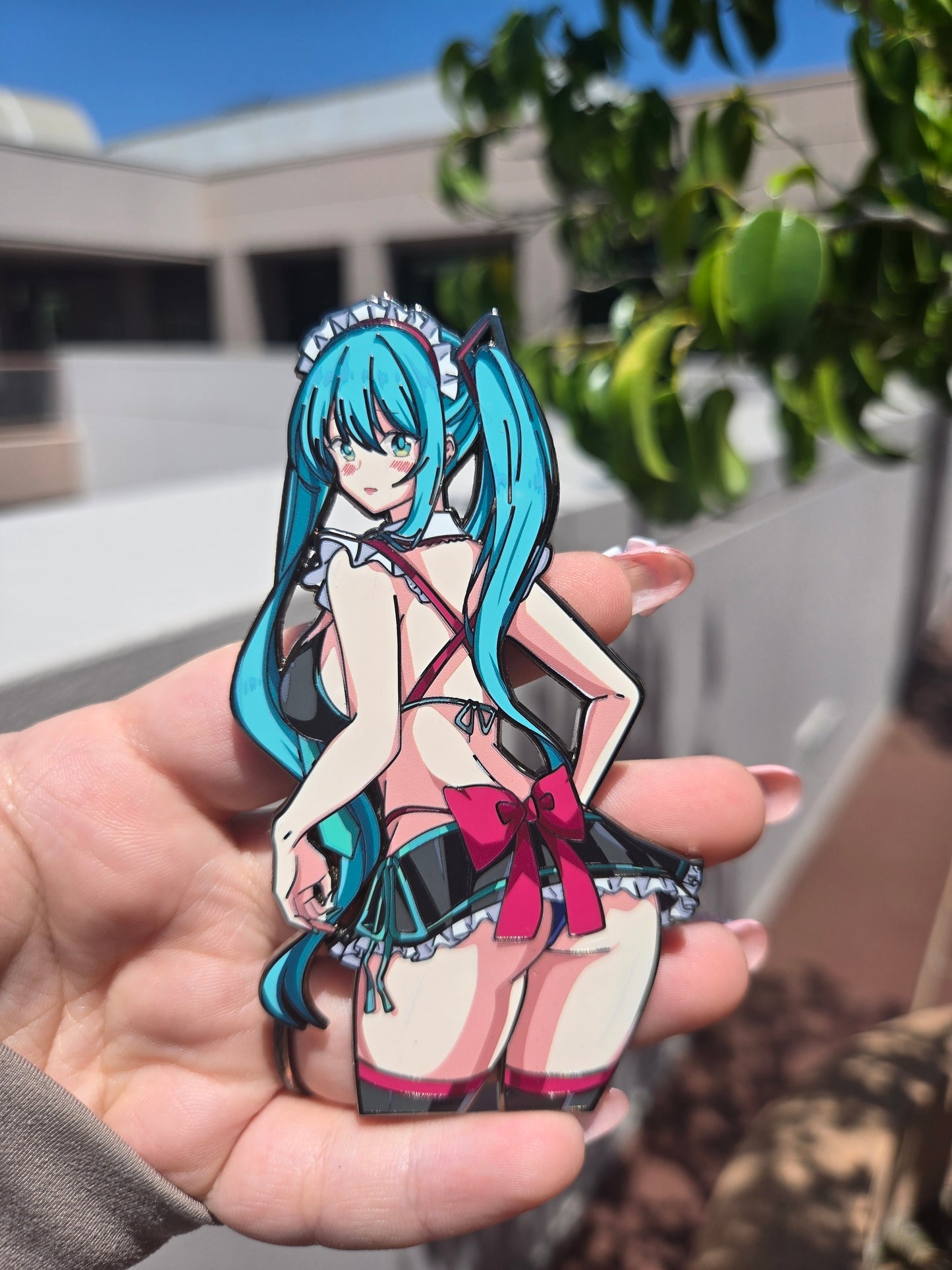 Miku 4" Enamel Pin