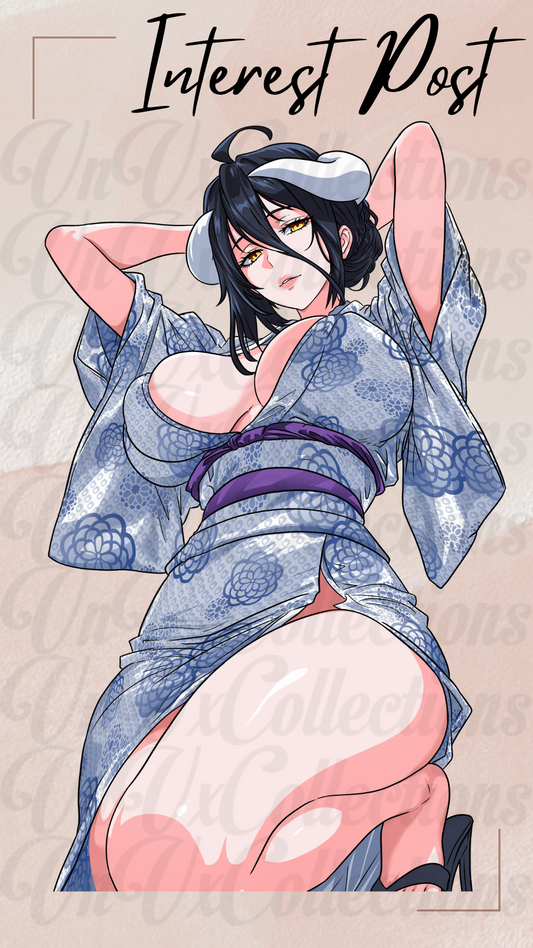 PRE ORDER - Kimono Albedo 3.5" Enamel Pin