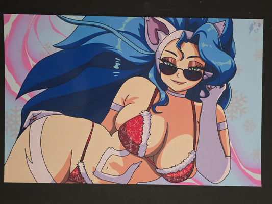 Felicia Christmas 11x17 Print
