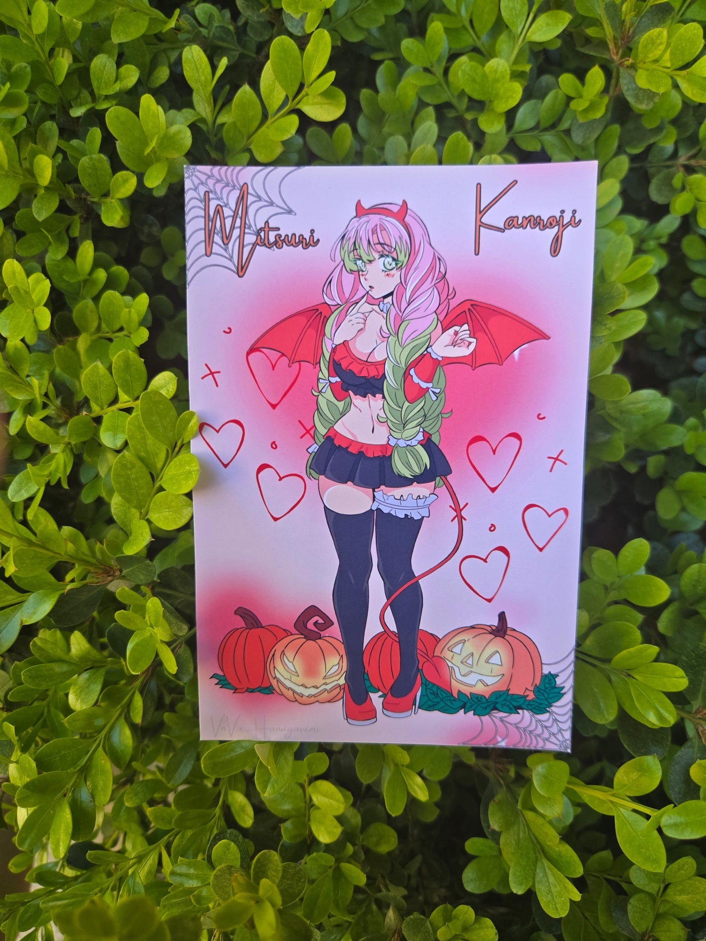6x4 Halloween Mitsu Print
