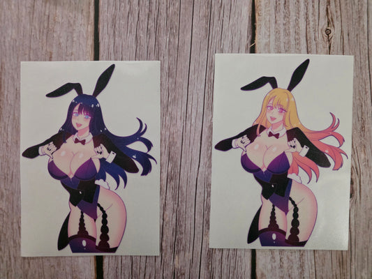 Marin Bunny Girl 5" Decal