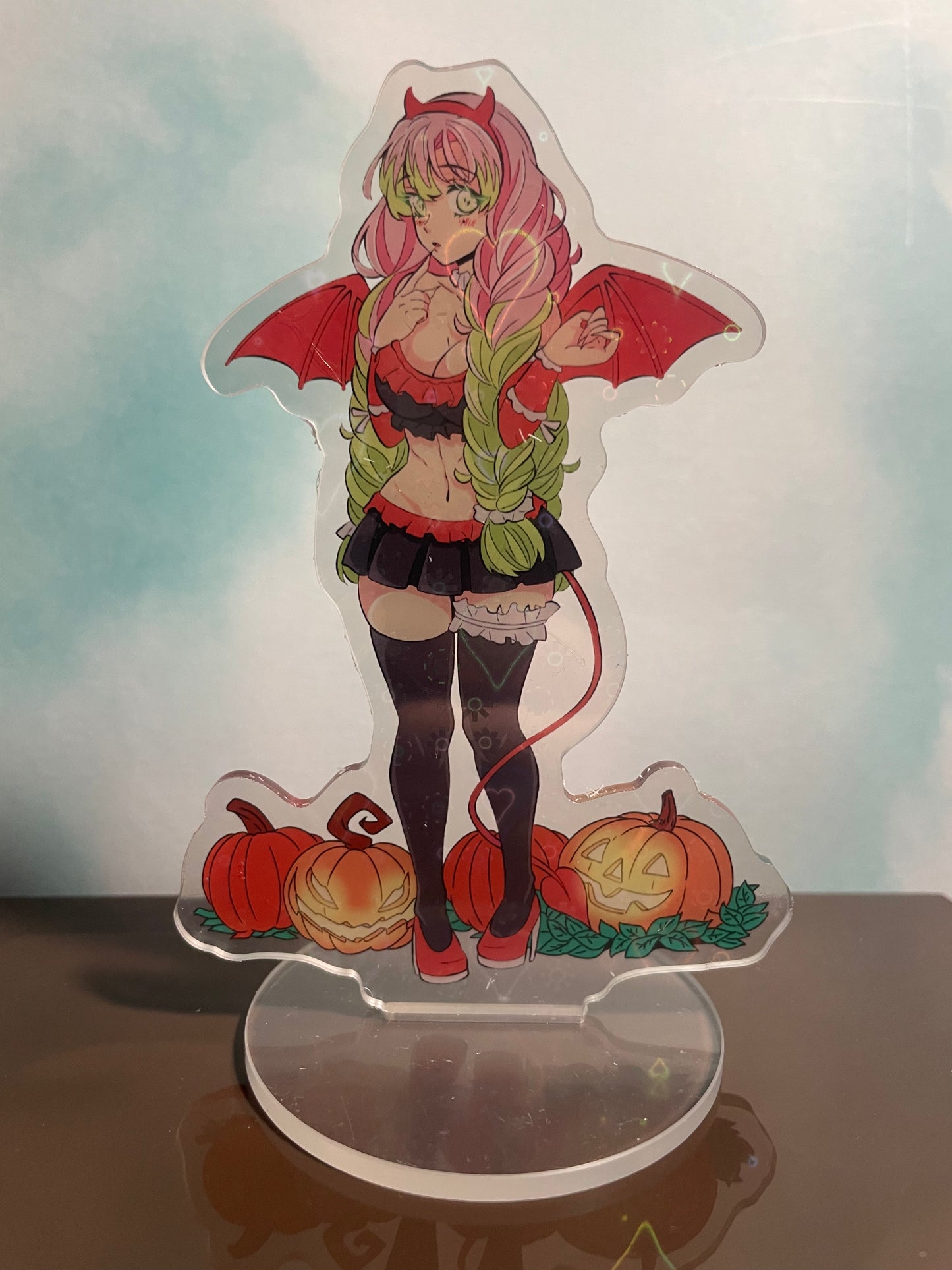 lil demon girl standee